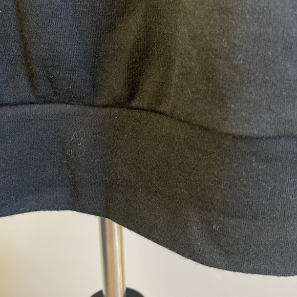 Dandelion Wishing Flower Black Crewneck Lightweight Sweatshirt Sz XL NWOT - Picture 4 of 4